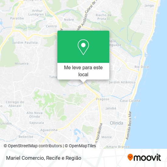 Mariel Comercio mapa