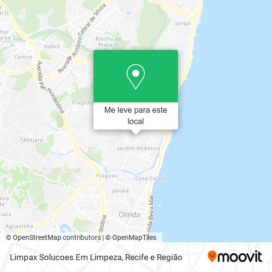 Limpax Solucoes Em Limpeza mapa