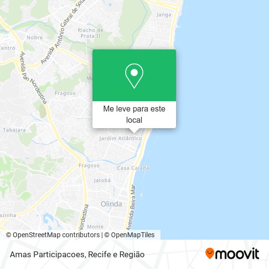 Amas Participacoes mapa