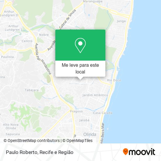 Paulo Roberto mapa