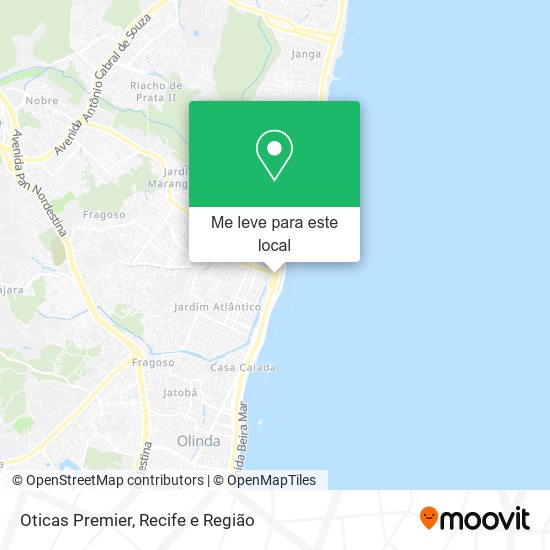 Oticas Premier mapa