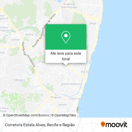 Corretora Estela Alves mapa