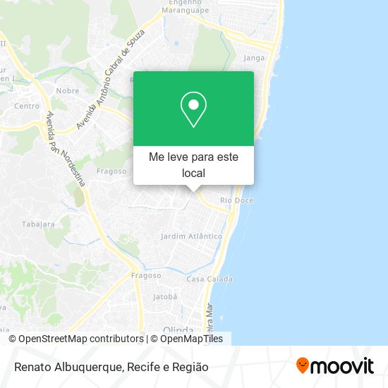 Renato Albuquerque mapa