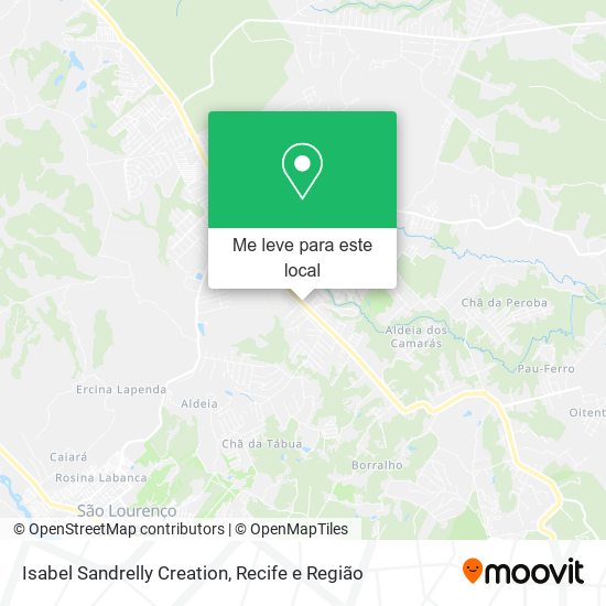 Isabel Sandrelly Creation mapa