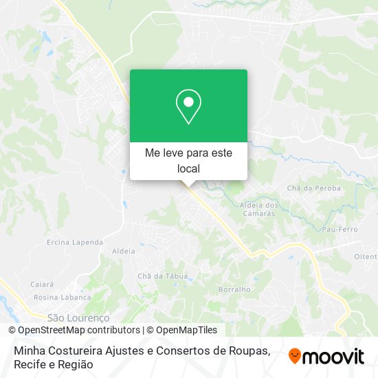 Minha Costureira Ajustes e Consertos de Roupas mapa