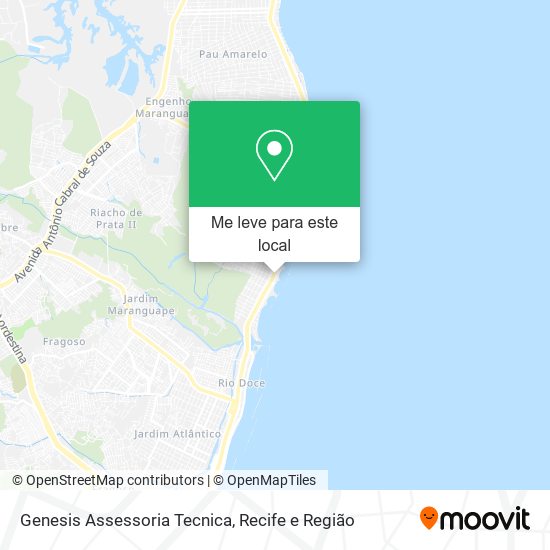 Genesis Assessoria Tecnica mapa