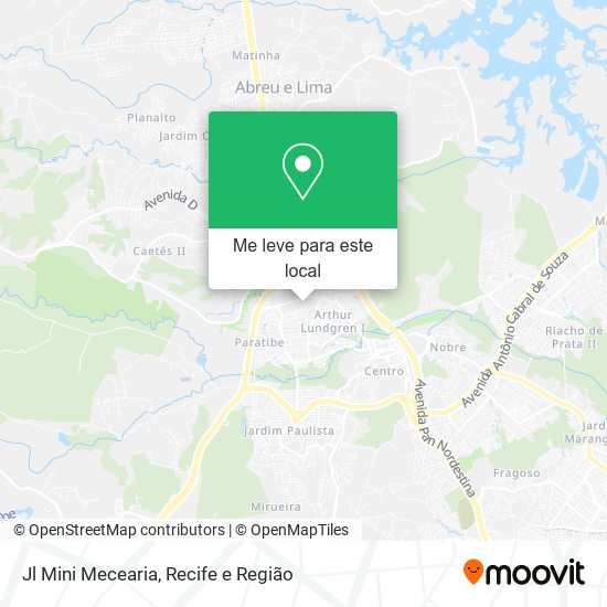Jl Mini Mecearia mapa