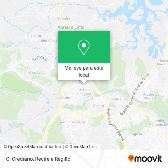 Cl Crediario mapa