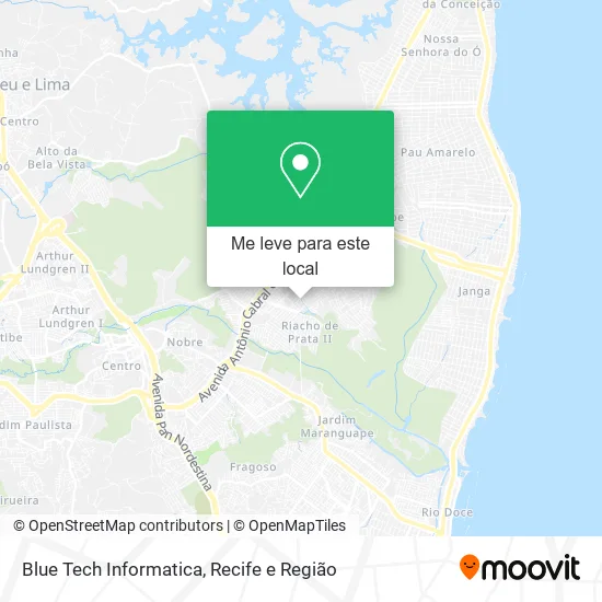 Blue Tech Informatica mapa