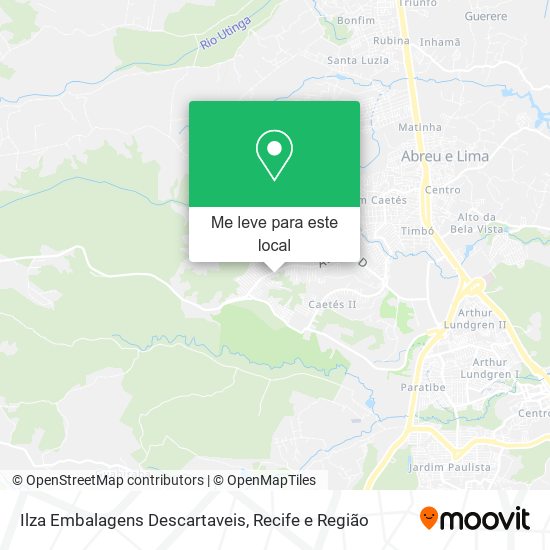 Ilza Embalagens Descartaveis mapa