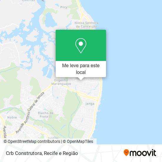 Crb Construtora mapa