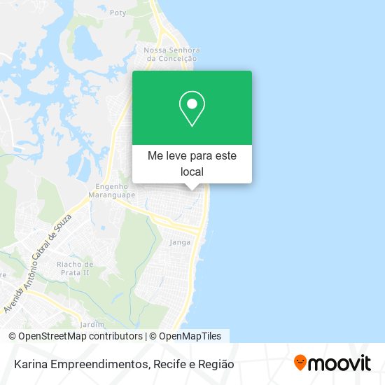 Karina Empreendimentos mapa