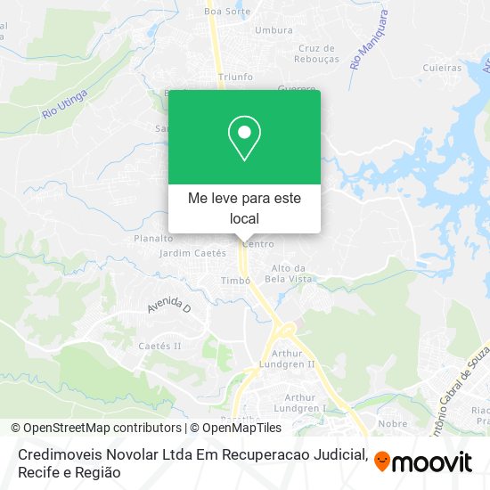 Credimoveis Novolar Ltda Em Recuperacao Judicial mapa