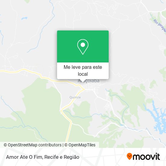 Amor Ate O Fim mapa