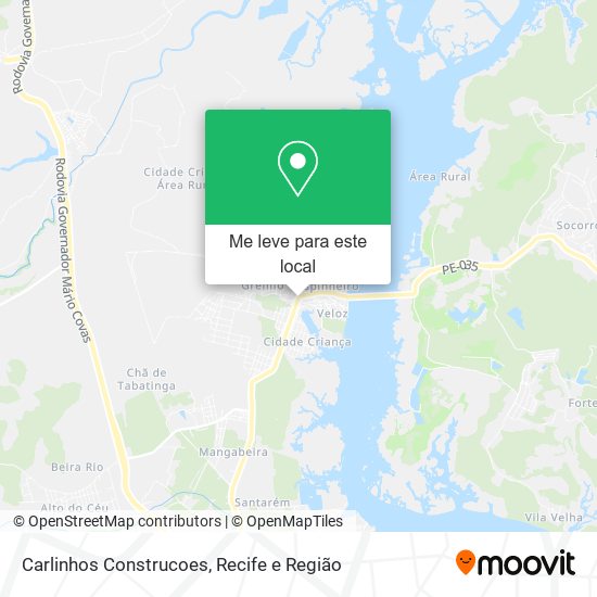 Carlinhos Construcoes mapa
