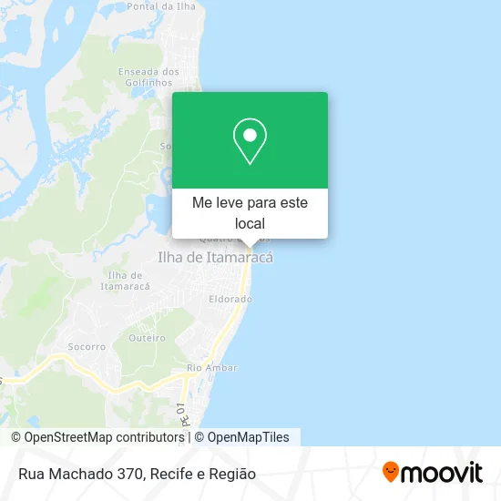 Rua Machado 370 mapa