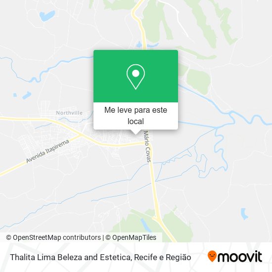 Thalita Lima Beleza and Estetica mapa