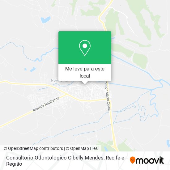 Consultorio Odontologico Cibelly Mendes mapa