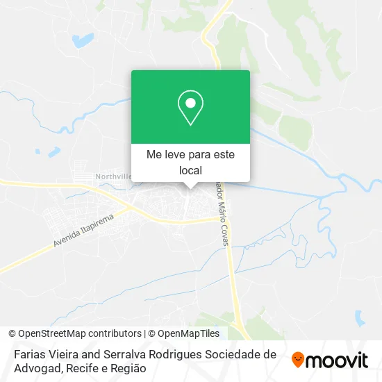 Farias Vieira and Serralva Rodrigues Sociedade de Advogad mapa