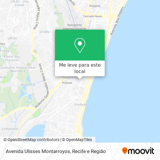 Avenida Ulisses Montarroyos mapa