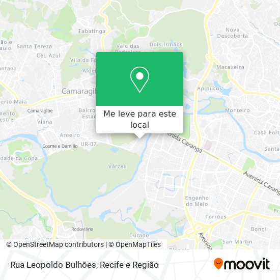 Rua Leopoldo Bulhões mapa