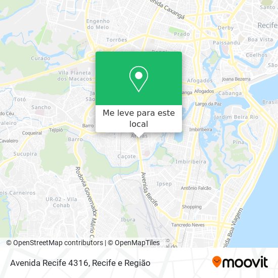 Avenida Recife 4316 mapa