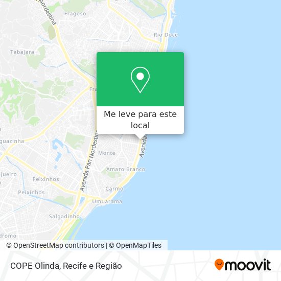 COPE Olinda mapa