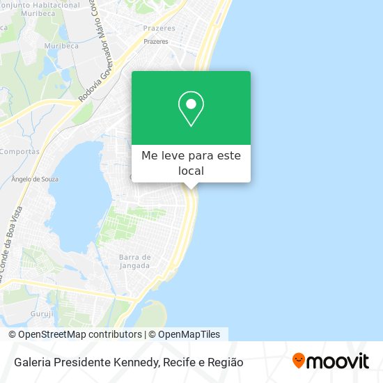 Galeria Presidente Kennedy mapa