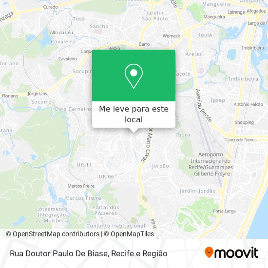Rua Doutor Paulo De Biase mapa