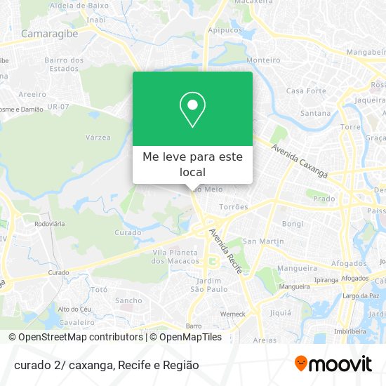 curado 2/ caxanga mapa