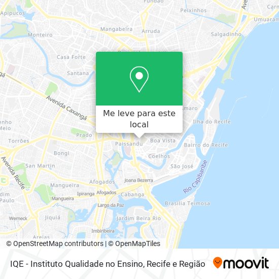 IQE - Instituto Qualidade no Ensino mapa