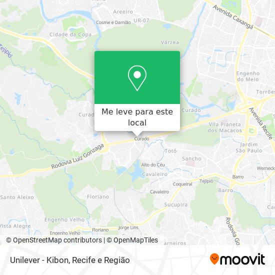 Unilever - Kibon mapa
