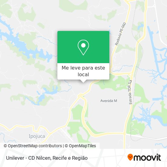 Unilever - CD Nilcen mapa