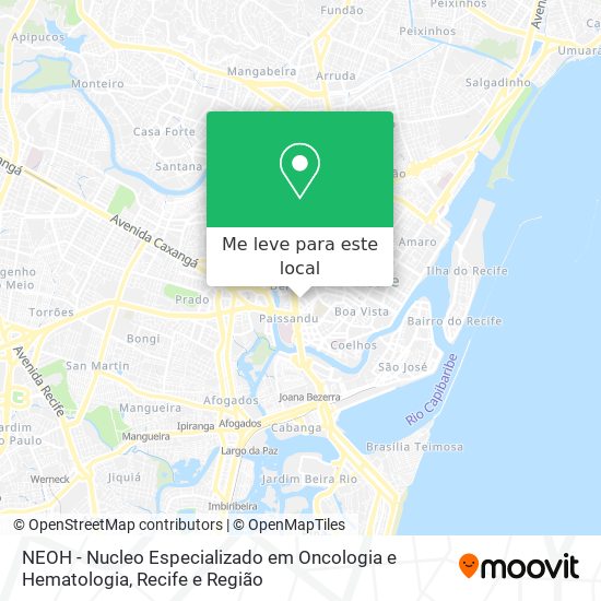NEOH - Nucleo Especializado em Oncologia e Hematologia mapa