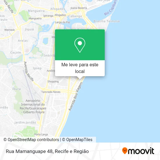 Rua Mamanguape 48 mapa
