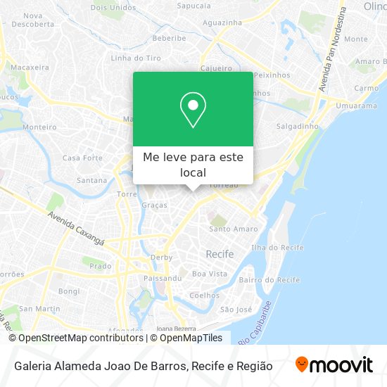 Galeria Alameda Joao De Barros mapa