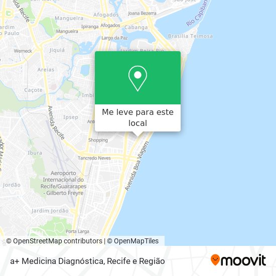 a+ Medicina Diagnóstica mapa