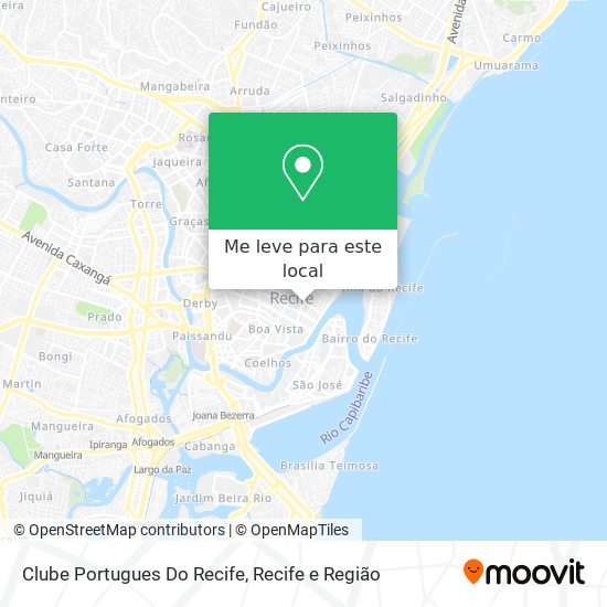 Clube Portugues Do Recife mapa