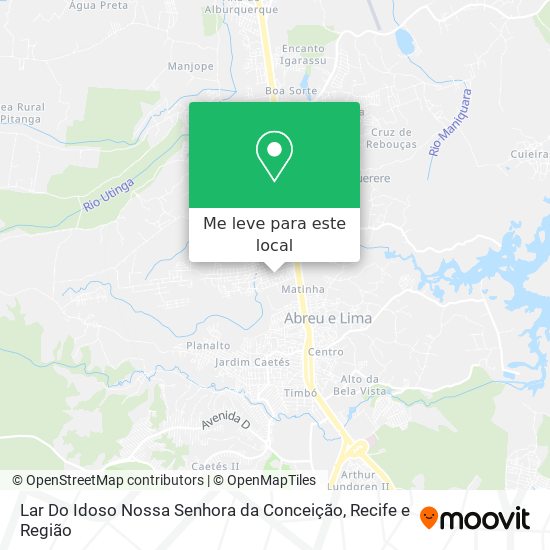 Lar Do Idoso Nossa Senhora da Conceição mapa