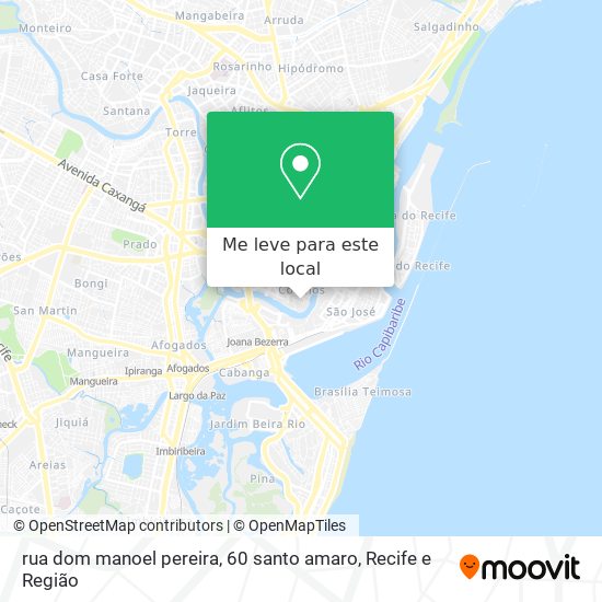 rua dom manoel pereira, 60 santo amaro mapa