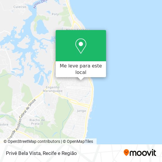 Privê Bela Vista mapa