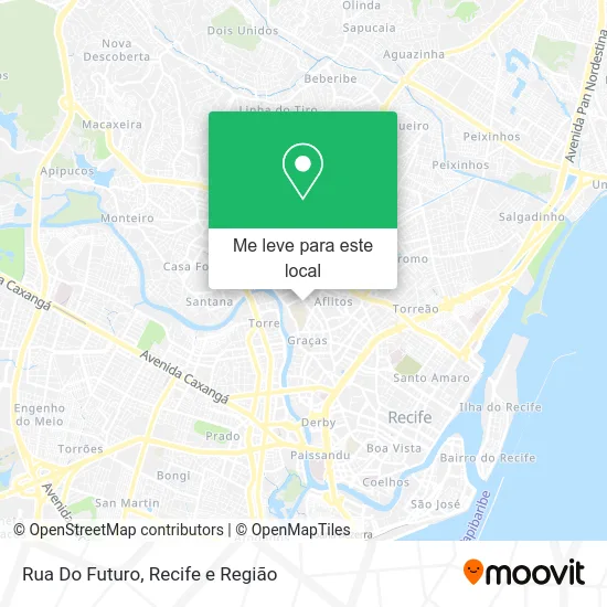 Rua Do Futuro mapa