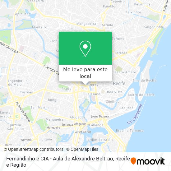 Fernandinho e CIA - Aula de Alexandre Beltrao mapa