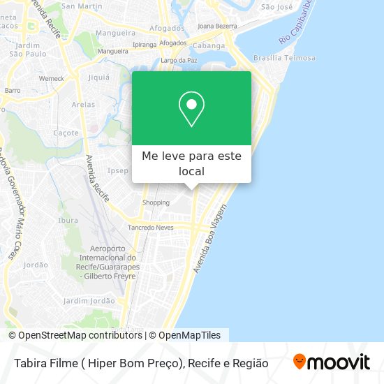 Tabira Filme ( Hiper Bom Preço) mapa