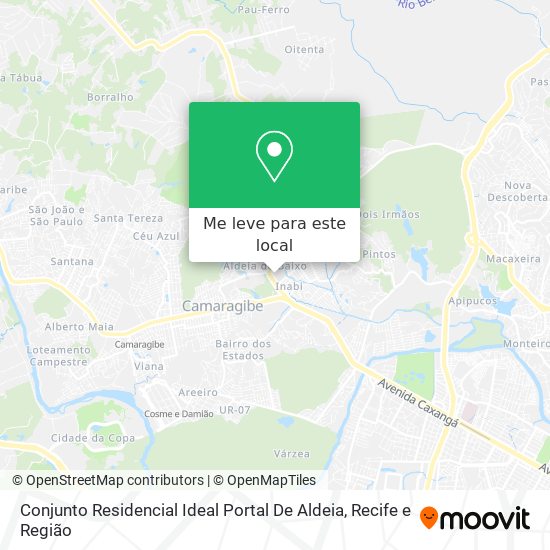 Conjunto Residencial Ideal Portal De Aldeia mapa