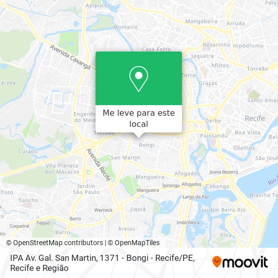 IPA
Av. Gal. San Martin, 1371 - Bongi - Recife / PE mapa