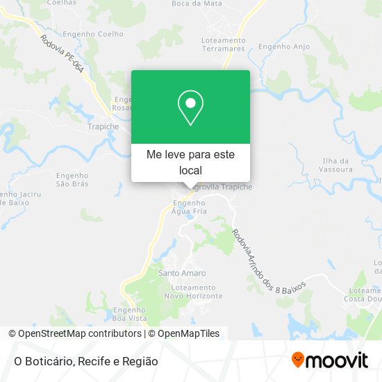 O Boticário mapa