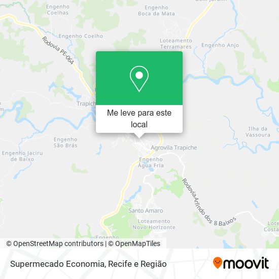 Supermecado Economia mapa