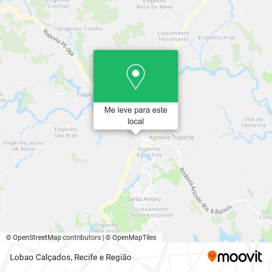 Lobao Calçados mapa