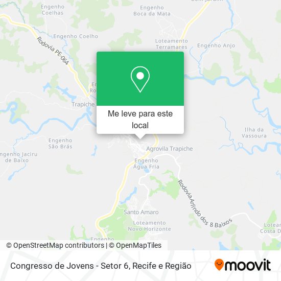 Congresso de Jovens - Setor 6 mapa